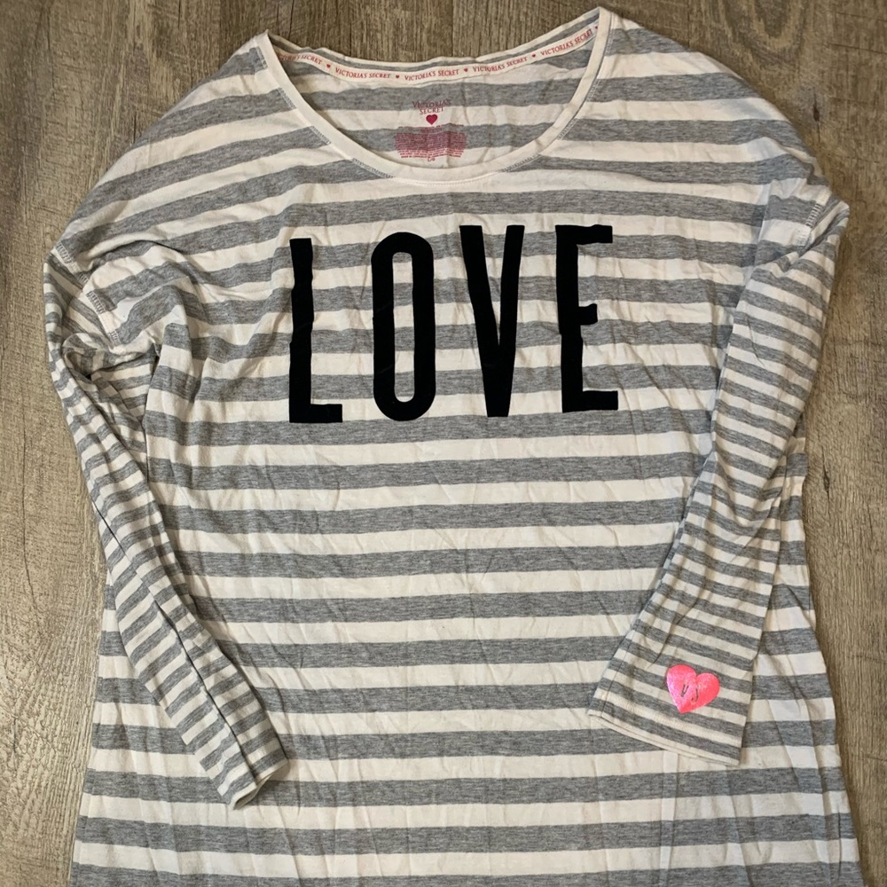 Pink Sleep Shirt Size Large